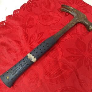 Estwing Straight Rip Claw Hammer E3-16S 16 Oz Used 13 Inch